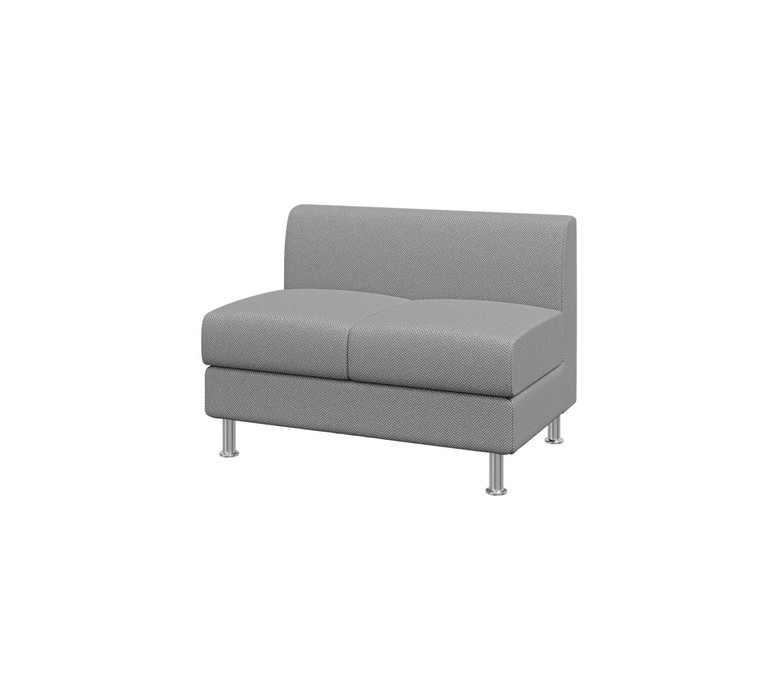 Диван офисный ДОМИНО Модуль 2-местный Dm2 (Экокожа Oregon/Ecotex)